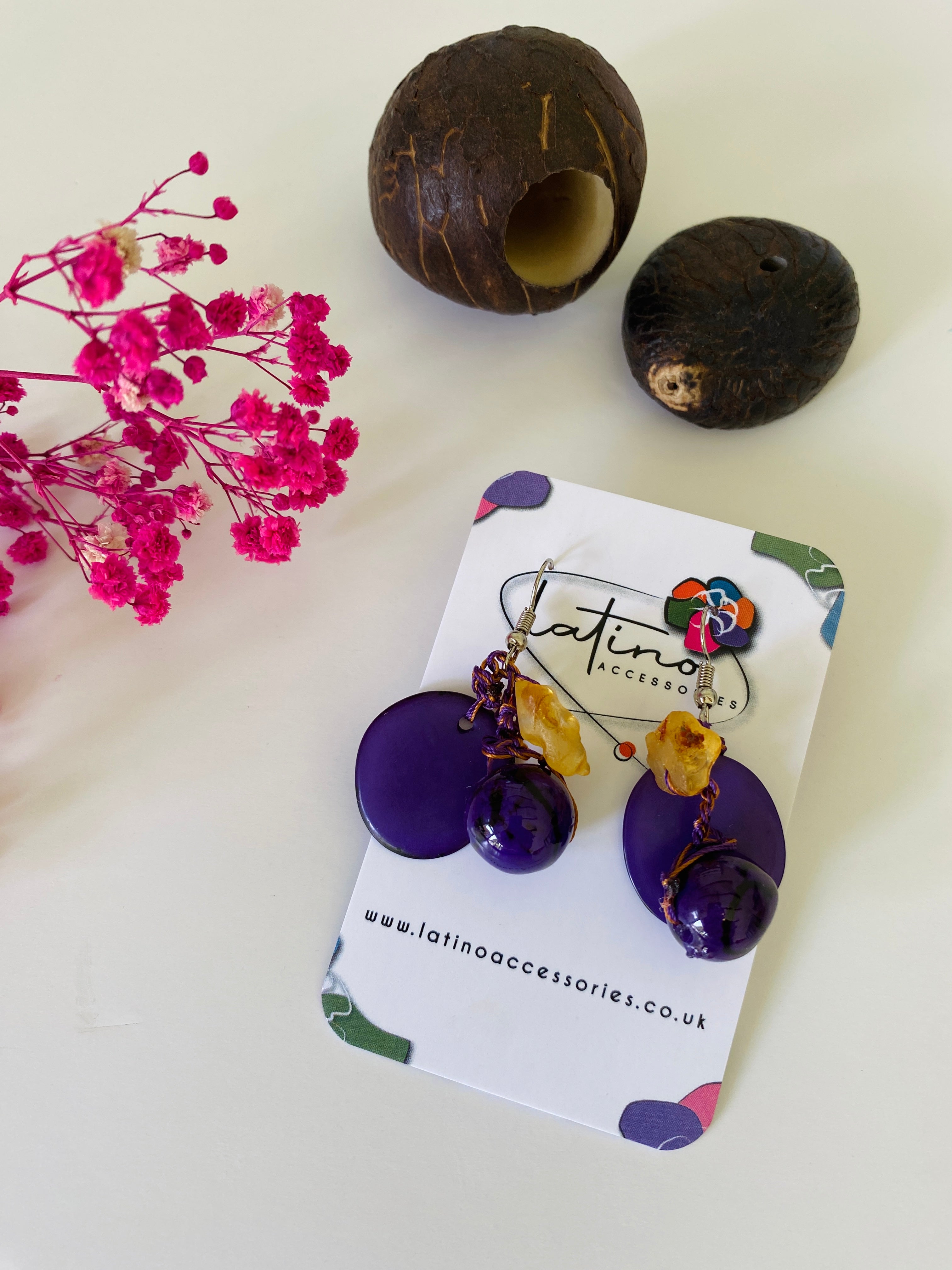 Purple Chunky Necklace